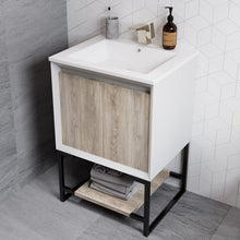 Load image into Gallery viewer, Marseille 24&quot; Bathroom Vanity in Oak with Sink Included