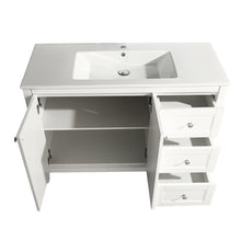 Load image into Gallery viewer, Cannes 48&quot; Single Free-Standing Bathroom Vanity in White with Three Drawers and Sink Included