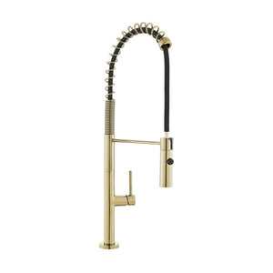 Chalet Single Handle, Pull-Down Kitchen Faucet by Swiss Madison