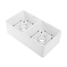 Load image into Gallery viewer, Delice 33&quot; x 18&quot; Duo Ceramic Farmhouse Sink