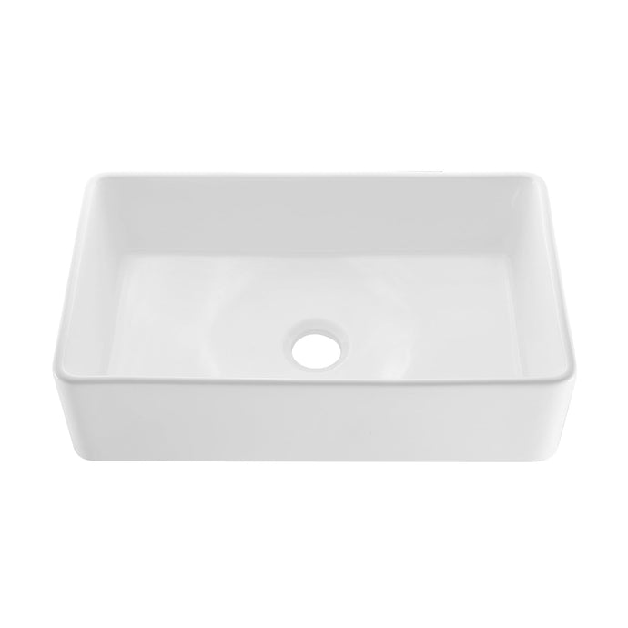 Élégance 33 x 20 Extra Large Ceramic, Farmhouse Kitchen Sink