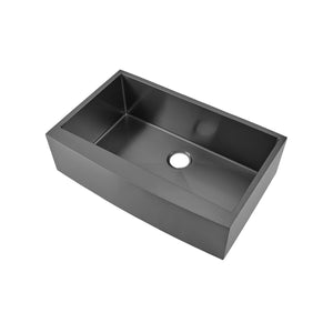 Rivage 33" x 21" Stainless Steel, Single Basin, Farmhouse Kitchen Sink with Apron