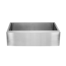 Load image into Gallery viewer, Rivage 33&quot; x 21&quot; Stainless Steel, Single Basin, Farmhouse Kitchen Sink with Apron