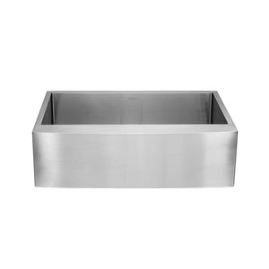 Rivage 30" x 21" Stainless Steel, Single Basin, Farmhouse Kitchen Sink with Apron