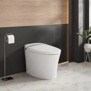 ﻿﻿﻿Avancer Intelligent Tankless Elongated Toilet and Bidet, Touchless Vortex™ Dual-Flush 1.1/1.6 gpf