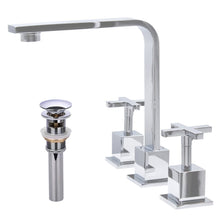 Load image into Gallery viewer, Muld 8-inch Widespread 2-Handle Lavatory Faucet, NBF-836 Series
