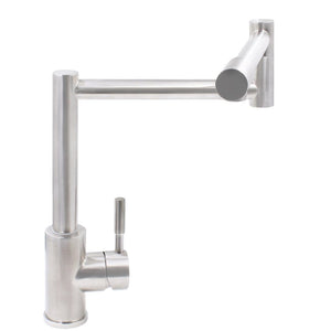 Commercial Kitchen Faucet in Stainless Steel