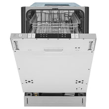 Load image into Gallery viewer, ZLINE 18&quot; Top Control Dishwasher in Custom Panel Ready with Stainless Steel Tub