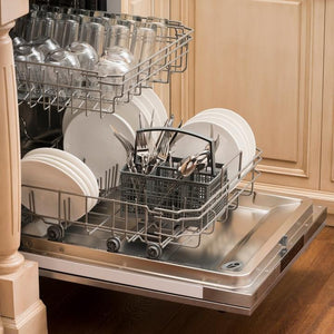 ZLINE 24" Top Control Dishwasher with Stainless Steel Tub and Modern Style Handle