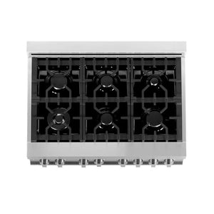 ZLINE 36" Professional Dual Fuel Range (RA36)