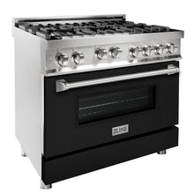 Load image into Gallery viewer, ZLINE 36&quot; Professional Gas on Gas Range in Stainless Steel