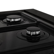 Load image into Gallery viewer, ZLINE 48&quot; Porcelain Rangetop in Black Stainless  with 7 Gas Burners