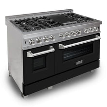 Load image into Gallery viewer, ZLINE 48&quot; Professional Dual Fuel Range in DuraSnow® Stainless Steel