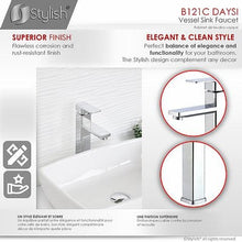 Load image into Gallery viewer, Daysi Bathroom Faucet Single Handle Brushed Nickel Finish by Stylish B-121B