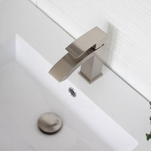 Load image into Gallery viewer, Bathroom Sink Pop-Up Drain with Overflow Brushed Nickel Finish by Stylish D-701B