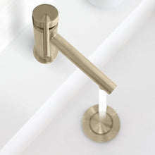 Load image into Gallery viewer, Stainless Steel Bathroom Sink Pop-Up Drain with Overflow Brushed Gold Finish by Stylish D-700G