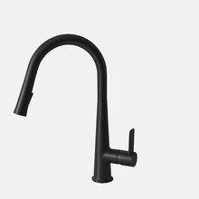 Load image into Gallery viewer, Single Handle Pull Down Kitchen Faucet - Brushed Nickel Finish by Stylish K-135B