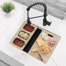 Load image into Gallery viewer, Workstation Serving Board with 3 Containers by Stylish A-908