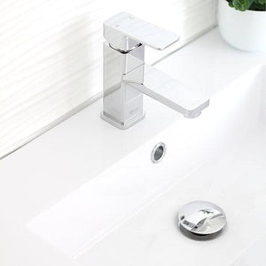 Bathroom Sink Pop-Up Drain with Overflow Brushed Nickel Finish by Stylish D-701B