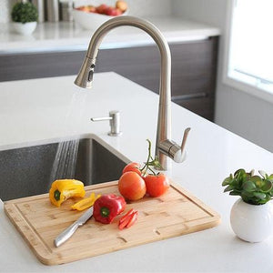 Over the Sink Bamboo Cutting Board by Stylish A-904