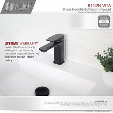 Load image into Gallery viewer, Vita Single Lever Handle  Single Hole Bathroom Sink Faucet - by Stylish B-102C