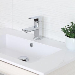 Bathroom Sink Pop-Up Drain with Overflow Brushed Nickel Finish by Stylish D-701B