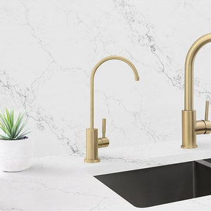 Single Handle Cold Water Tap - Brushed Gold Finish by Stylish K-142G