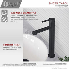Load image into Gallery viewer, Carol Bathroom Faucet Single Handle Brushed Gold Finish by Stylish B-123G