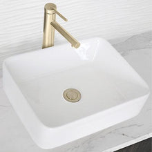 Load image into Gallery viewer, Stainless Steel Bathroom Sink Pop-Up Drain without Overflow Brushed Gold Finish by Stylish D-703G