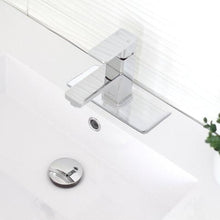 Load image into Gallery viewer, 6&quot; Bath Deck Plate Brushed Nickel Finish Square Shape by Stylish A-801B