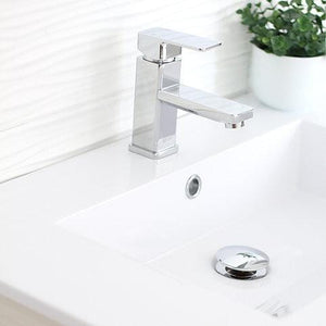 Bathroom Sink Pop-Up Drain with Overflow Brushed Nickel Finish by Stylish D-701B