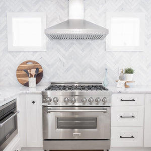 ZLINE Wall Mount Range Hood in DuraSnow® Stainless Steel