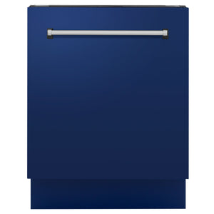 ZLINE 24" Top Control Tall Tub Dishwasher in Custom Panel Ready with Stainless Steel Tub and 3rd Rack (DWV-24)