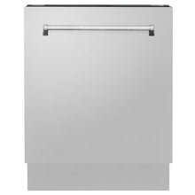 Load image into Gallery viewer, ZLINE 24&quot; Top Control Tall Tub Dishwasher in Custom Panel Ready with Stainless Steel Tub and 3rd Rack (DWV-24)