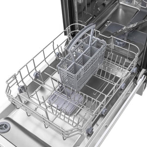 ZLINE 18" Top Control Dishwasher with Stainless Steel Tub and Traditional Style Handle