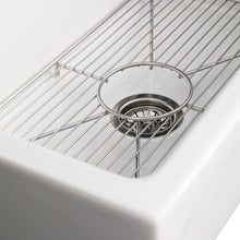 Load image into Gallery viewer, ZLINE Turin Farmhouse Reversible Fireclay Sink in White Gloss - FRC5117-WH-30