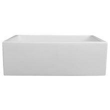 Load image into Gallery viewer, ZLINE Venice Farmhouse Reversible Fireclay Sink in Charcoal - FRC5119-CL-30