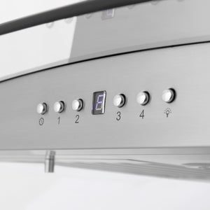 ZLINE Island Mount Range Hood in Stainless Steel & Glass