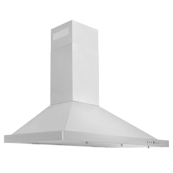 ZLINE Convertible Vent Outdoor Approved Wall Mount Range Hood in Stainless Steel