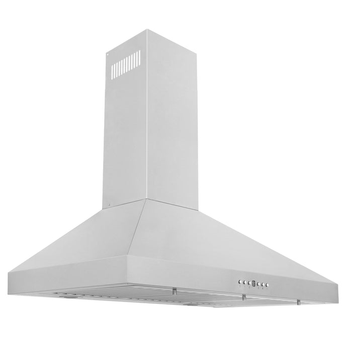 ZLINE Convertible Vent Wall Mount Range Hood in Stainless Steel