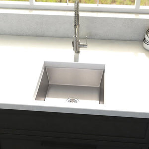 ZLINE 15" Boreal Undermount Single Bowl Bar Sink