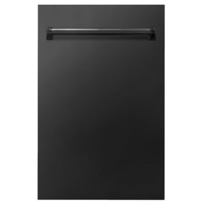 ZLINE 18" Top Control Dishwasher with Stainless Steel Tub and Modern Style Handle