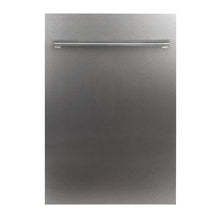 Load image into Gallery viewer, ZLINE 18&quot; Top Control Dishwasher with Stainless Steel Tub and Traditional Style Handle