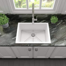 Load image into Gallery viewer, ZLINE 24&quot; Rome Dual Mount Fireclay Sink