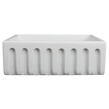 Load image into Gallery viewer, ZLINE 30&quot; Venice Farmhouse Reversible Fireclay Kitchen Sink