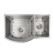 Load image into Gallery viewer, ZLINE 33&quot; Aspen Undermount Double Bowl Sink in Stainless Steel