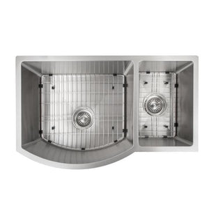 ZLINE 33" Aspen Undermount Double Bowl Sink in Stainless Steel