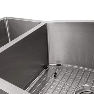 ZLINE 33" Aspen Undermount Double Bowl Sink in Stainless Steel