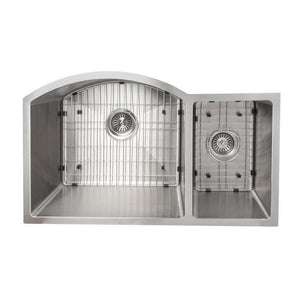 ZLINE 33" Cortina Undermount Double Bowl Sink in Stainless Steel