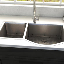 Load image into Gallery viewer, ZLINE 33&quot; Cortina Undermount Double Bowl Sink in Stainless Steel